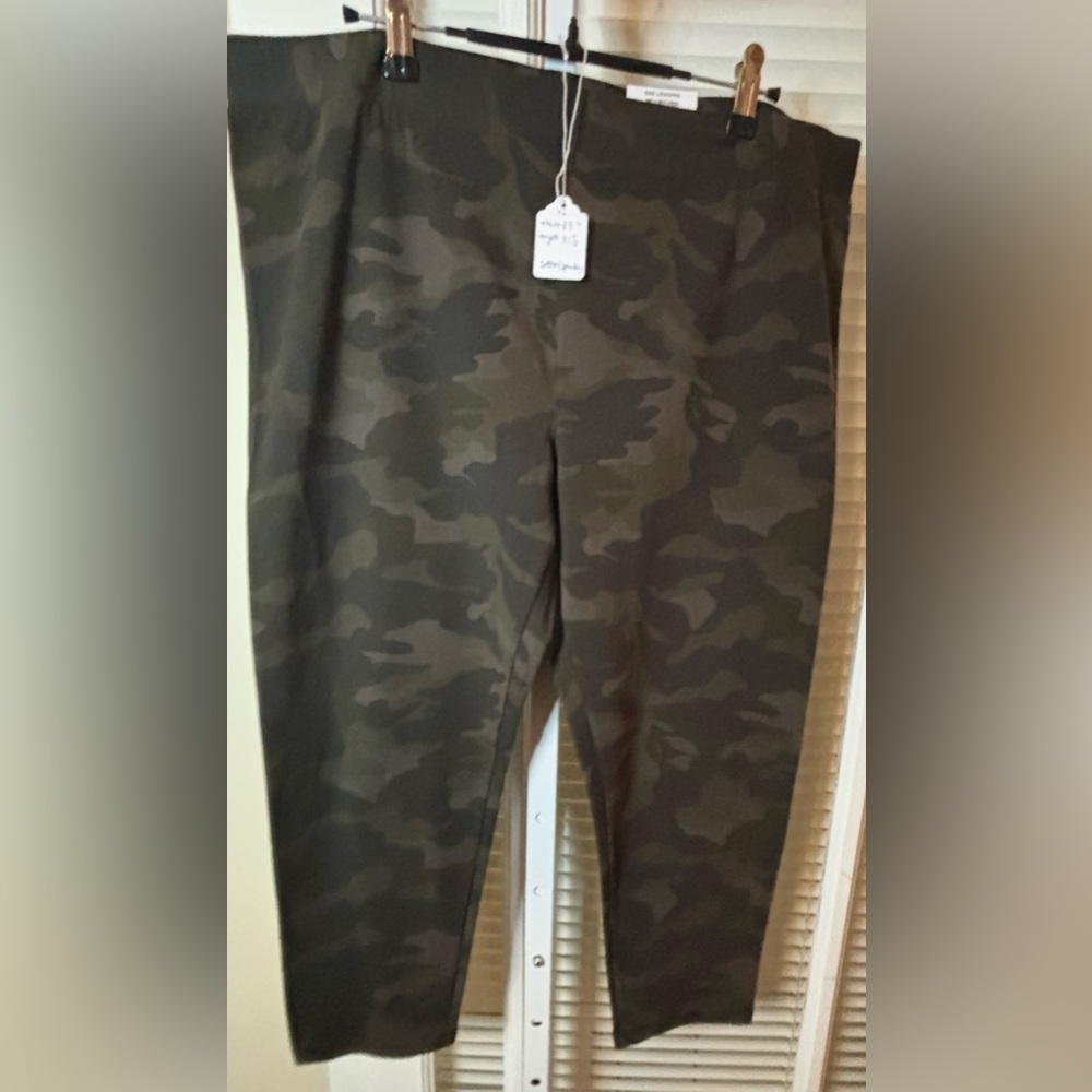 Style & Co Midrise Camo Leggings-XL